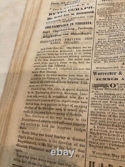 622 CIVIL War New Hampshire 31 Issues Battles Nh Soldiers War News Lee Stonewall