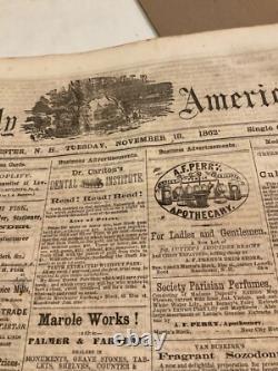 622 CIVIL War New Hampshire 31 Issues Battles Nh Soldiers War News Lee Stonewall