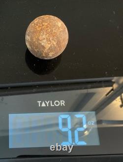 6 antique 1-1/2 Cannon Ball War Grape Canister Shot (Civil War Era) Cannonballs