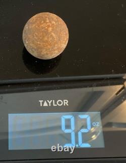 6 antique 1-1/2 Cannon Ball War Grape Canister Shot (Civil War Era) Cannonballs