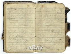 83rd Illinois Infantry Civil War Diary 1864 From Clarksville TN Area ORIGINAL