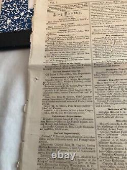 851 CIVIL War Us Army Medicine Hospitals Surgeons Roster Army Gazette 1864
