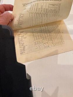 974 CIVIL War Us Army General Order Price List Clothing And Equipment 1862