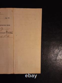 9th U. S. Colored Troops Civil War / 1864 Quartermaster Stores Document