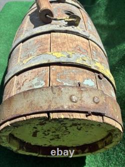 ANTIQUE 1800's CIVIL WAR ERA CANTEEN CASK KEG BARREL CANTEEN