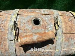 ANTIQUE 1800's CIVIL WAR ERA CANTEEN CASK KEG BARREL CANTEEN