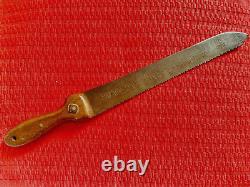 ANTIQUE 1861 CIVIL WAR KNIFE Surgeons AMPUTATION BONE & TISSUE SURGICAL MARKED