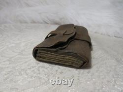 ANTIQUE CIVIL WAR ERA LEATHER WALLET 1800s M. L. SARGENT SUNAPEE NEW HAMPSHIRE ANTIQUE CIVIL WAR ERA LEATHER WALLET 1800s M. L. SARGENT SUNAPEE NEW HAMPSHIRE