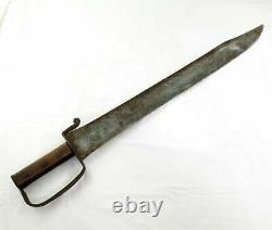 A Big Long Confederate CIVIL War Short Sword Guard Knife Dagger