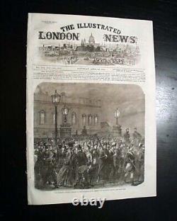 Abraham Lincoln Assassination & General Robert E. Lee Surrender 1865 Newspaper