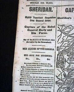 Abraham Lincoln Inauguration 1st Rpt. Civil War Final Weeks 1865 old Newspaper