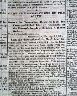 Abraham Lincoln Speech at Sanitary Fair in Baltimore 1864 Civil War Newspaper
