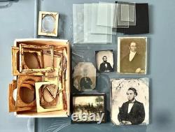 Ambrotypes, Daguerreotypes, Cases, Frames, Military/Historic