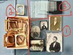 Ambrotypes, Daguerreotypes, Cases, Frames, Military/Historic