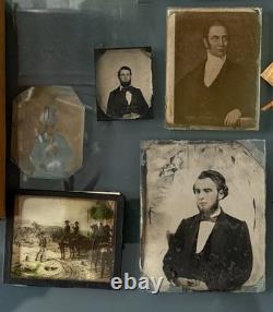 Ambrotypes, Daguerreotypes, Cases, Frames, Military/Historic