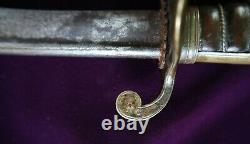 American CIVIL War Confederate North Carolina Dragoon Sword Dated 1837 One Of 20