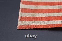 American Centennial 13 Star Parade Flag ca. 1861-1876 Medium Size 6