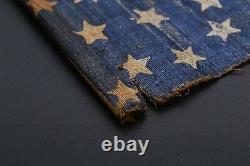 American Centennial 13 Star Parade Flag ca. 1861-1876 Medium Size 6