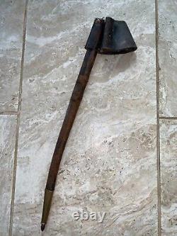 American Civil War Leather Bayonet Scabbard with Bronze Tip Union 18'' Enfield