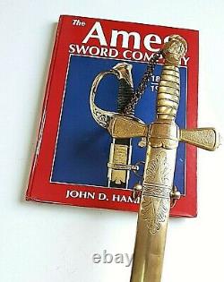 American Mexican War CIVIL War Ames Officer Sword Inter Bellum Period C 1848-60