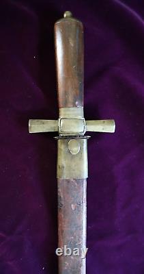 American Mexican War CIVIL War Confederate Carried Southern Made Small Sword