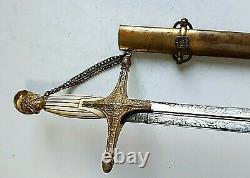 American Mexican War CIVIL War Horstmann Confederate Officer Sword Ca 1845-50