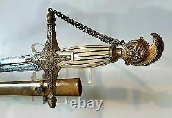 American Mexican War CIVIL War Horstmann Confederate Officer Sword Ca 1845-50