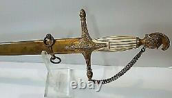 American Mexican War CIVIL War Horstmann Confederate Officer Sword Ca 1845-50