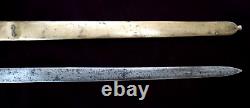 American Mexican War CIVIL War Knight Head Officer Sword Ca 1840-50