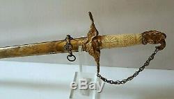 American Mexican War CIVIL War Presentation Grade High Officer Sword Ca 1840-48