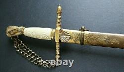 American Mexican War CIVIL War Presentation Grade High Officer Sword Ca 1840-48