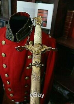 American Mexican War CIVIL War Presentation Grade High Officer Sword Ca 1840-48