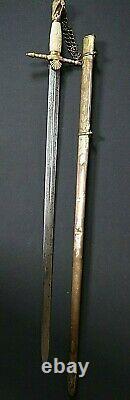 American Mexican War CIVIL War Presentation Grade High Officer Sword Ca 1840-48