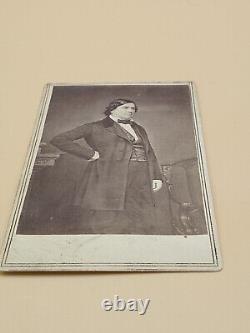 Anthony CDV & Congressional Free Frank Envelope Robert M. T. Hunter, CSA Official
