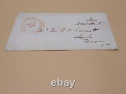 Anthony CDV & Congressional Free Frank Envelope Robert M. T. Hunter, CSA Official