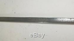Antique 1820s-40s US Infantry Officer Sword with Scabbard Pre Civil War Gold