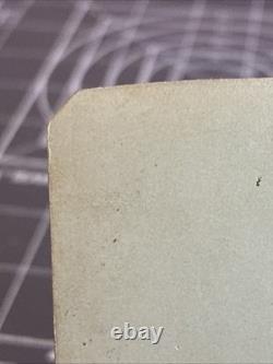 Antique 1860's Civil War Era CDV Peace Commissioners Card Extremely Rare Item