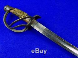 Antique 19 Century US Civil War German Made Model 1840 Cavalry Sword