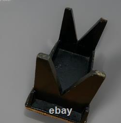 Antique 19th C Patriotic Folk Art Footstool-Civil War/Recon Era-Handmade SC Prov