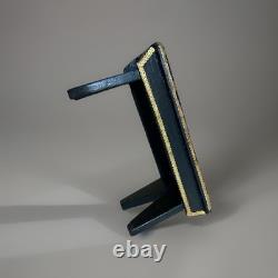 Antique 19th C Patriotic Folk Art Footstool-Civil War/Recon Era-Handmade SC Prov