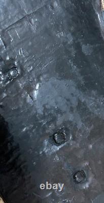 Antique 19th C Patriotic Folk Art Footstool-Civil War/Recon Era-Handmade SC Prov