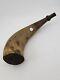 Antique 19th Century Civil War Era American Natural Powder Horn 8 Long