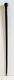 Antique 19th Century Civil War Era Leather Wrapped Walking Plantation Stick Cane
