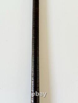 Antique 19th Century Civil War Era Leather Wrapped Walking Plantation Stick Cane