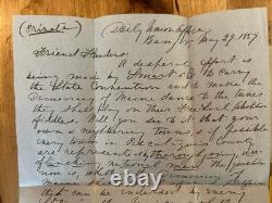 Antique 5/29/1859 Daily Union Office Letter MARCELLUS EMERY Confederate Support