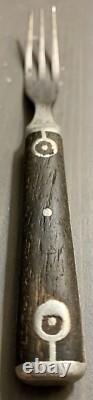Antique American CIVIL War Military Fork 3-prong Primitive Utensil Rare Cutlery