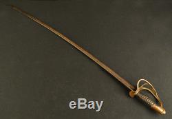 Antique American CIVIL War Sword Old Calvary Saber Mansfield & Lamb No Scabbard