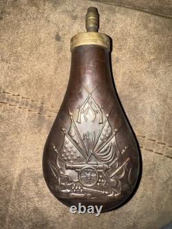 Antique American Metal Powder Keg (civil War)