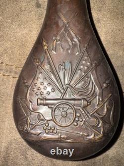 Antique American Metal Powder Keg (civil War)