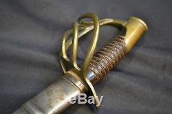 Antique CIVIL War Era French Importcavalry Saber Sword Nice Condition/hanger Ria